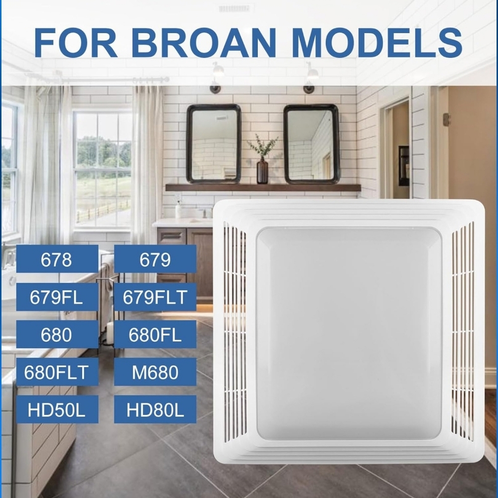 Bathroom Fan Cover and Grille